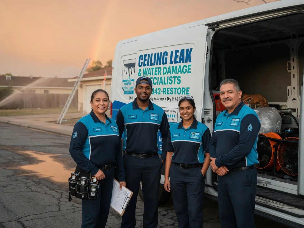 Ceiling Leak Cleanup company in Leipsic, OH